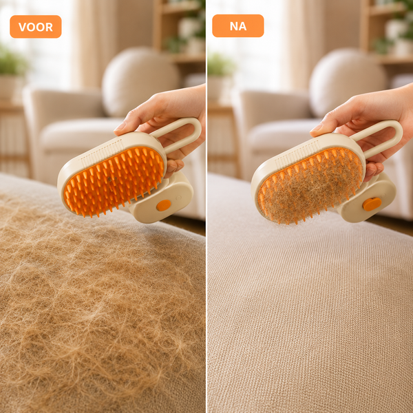 Furé - 3-in-1 Stoomborstel tegen losse haren