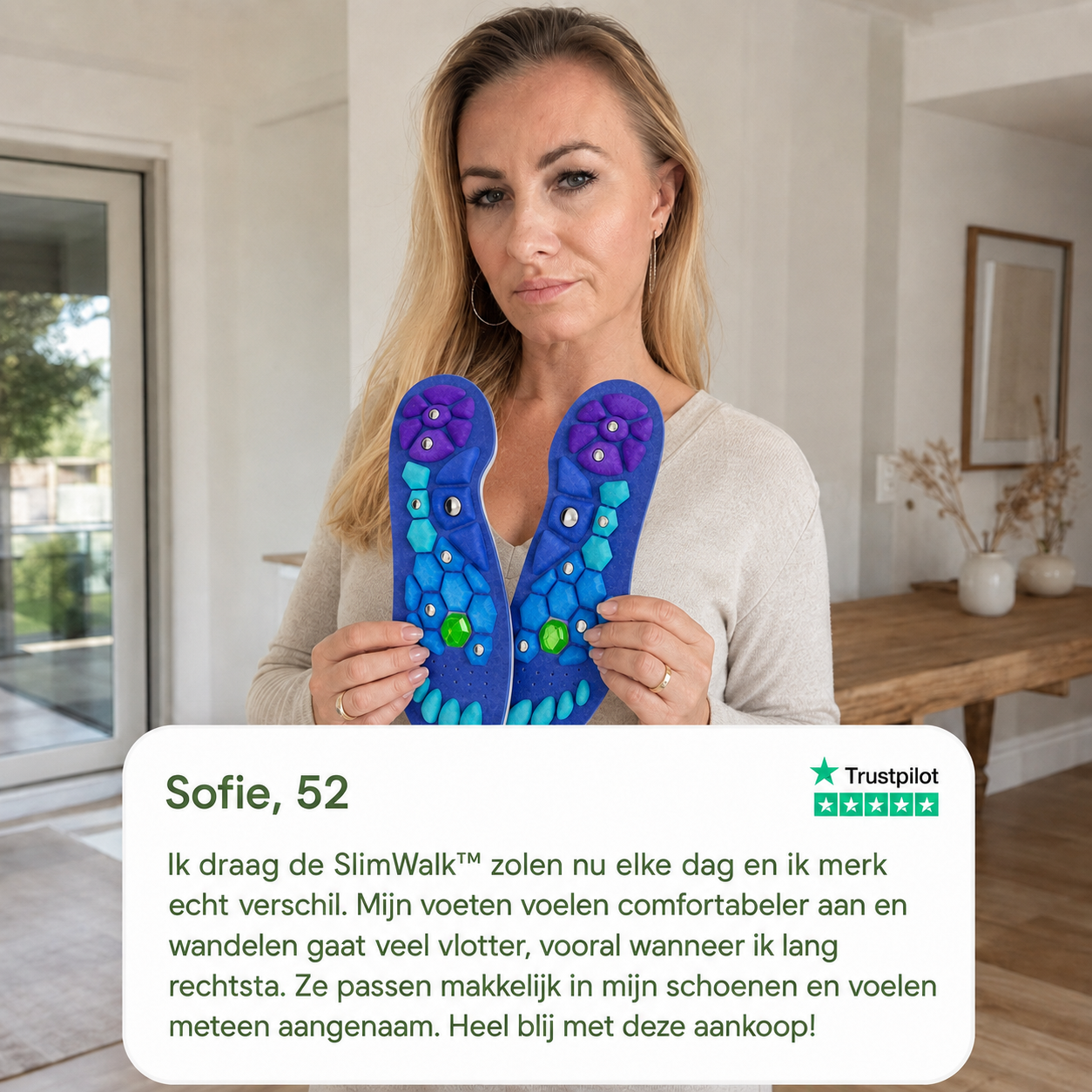 SlimWalk™ Magnetische Inlegzolen | Elke Stap Richting een Slanker Figuur